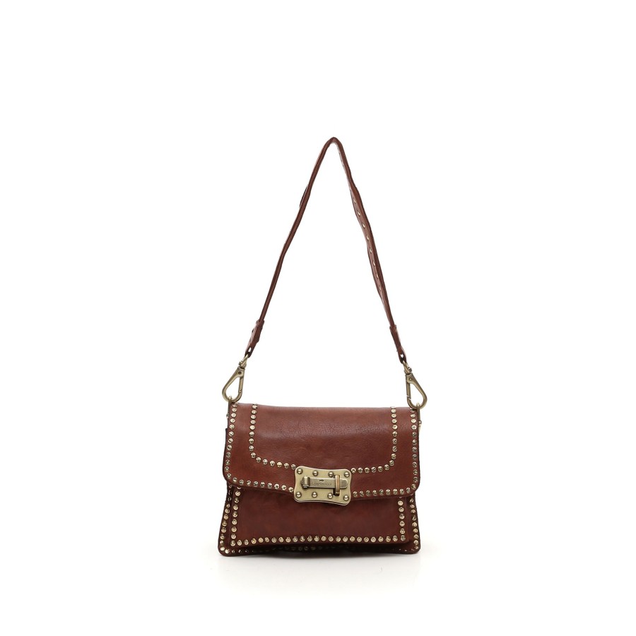 Tassen Campomaggi | Campomaggi Agnese S Crossbody Small Cognac