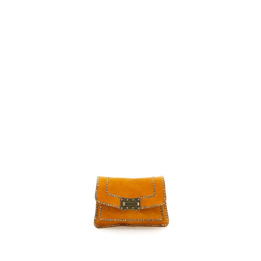 Tassen Campomaggi | Campomaggi Agnese Plus Mini Crossbody Yellow