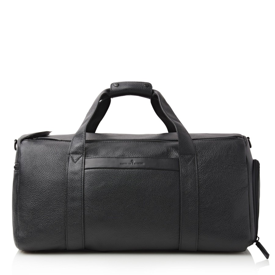 Tassen Castelijn & Beerens | Castelijn & Beerens Onyx November Weekender Black