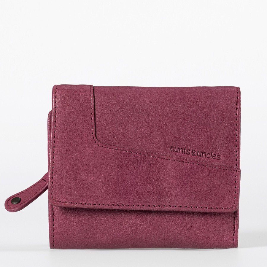 Portemonnees Aunts & Uncles | Aunts & Uncles Grandma'S Luxury Club Chelsea Wallet Cabernet