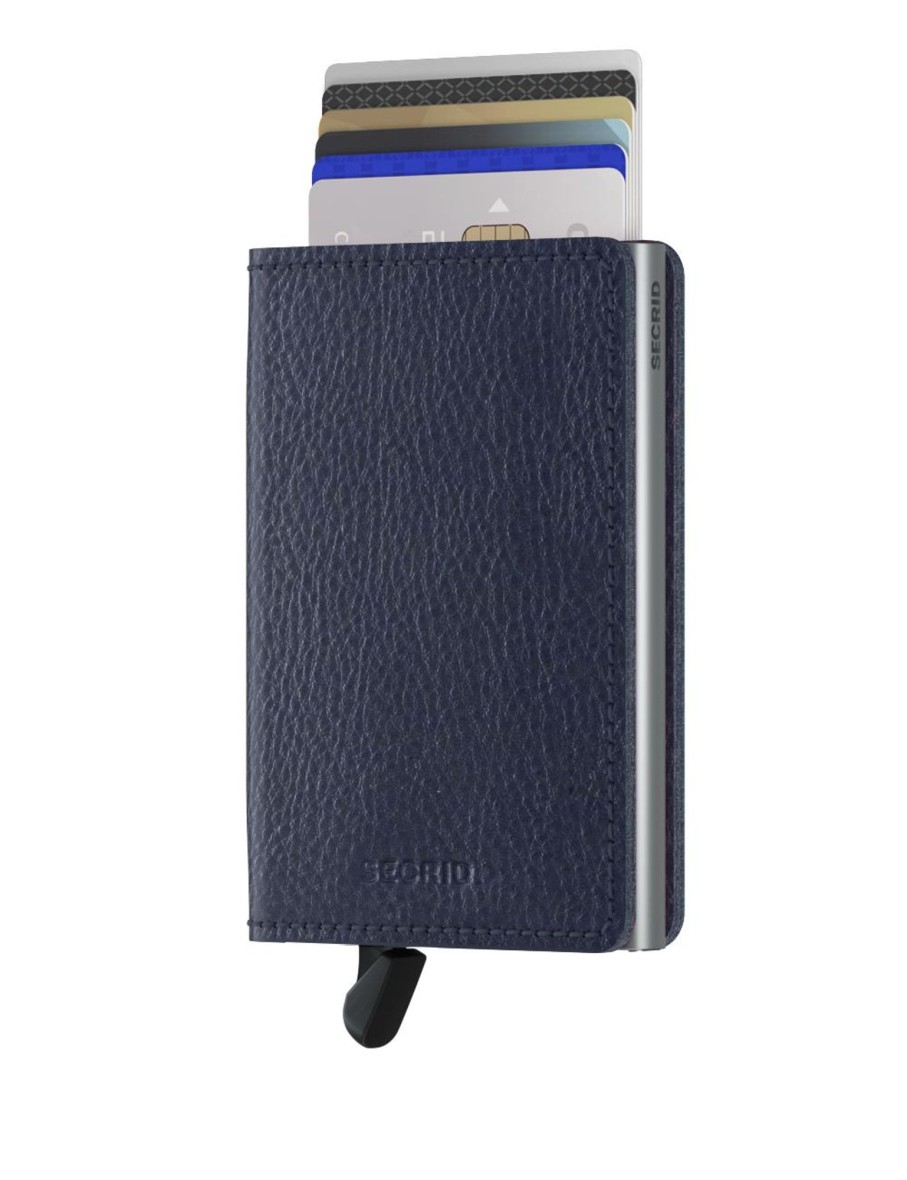 Portemonnees Secrid | Secrid Slimwallet Veg Navy