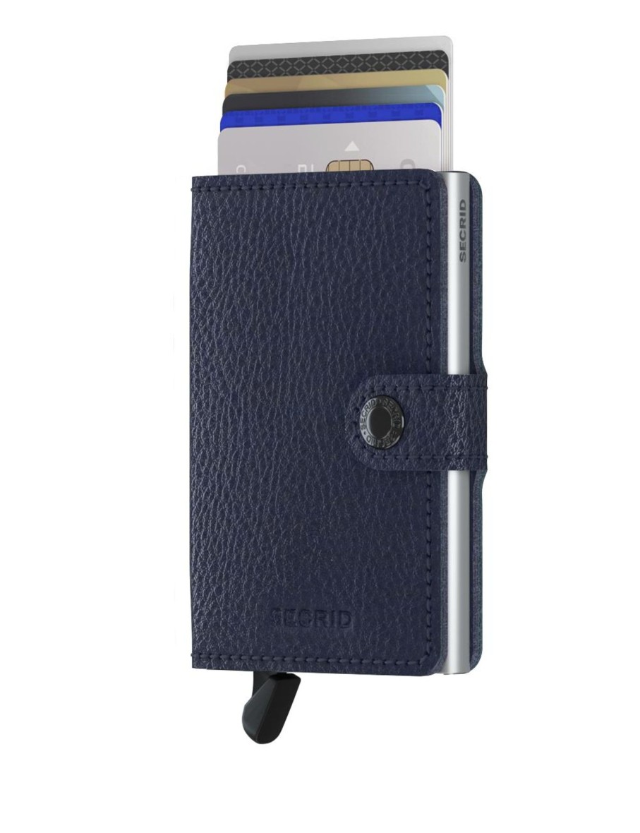 Portemonnees Secrid | Secrid Miniwallet Veg Navy