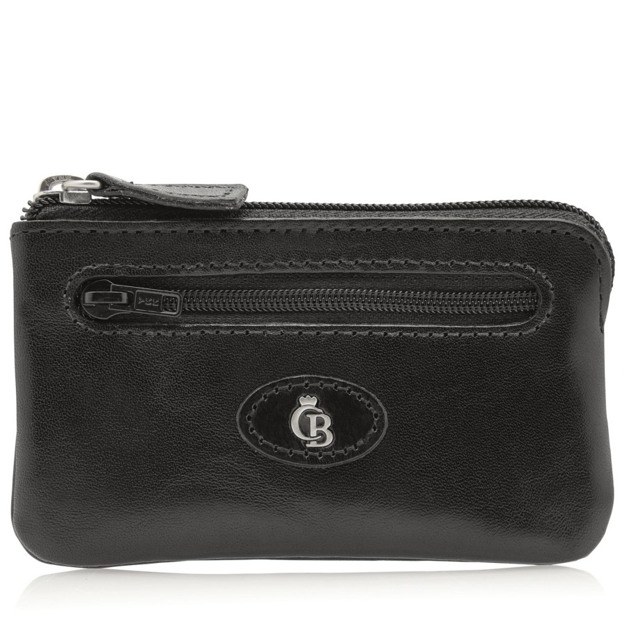 Portemonnees Castelijn & Beerens | Castelijn & Beerens Gaucho Key Case Zip Small Black