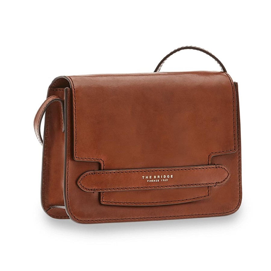 Tassen The Bridge | The Bridge Lucrezia Crossbody Large Brown