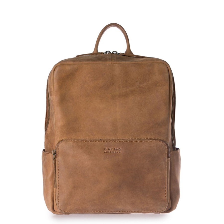 Rugzakken O My Bag | O My Bag O My Bag John Backpack Midi Hunter Camel