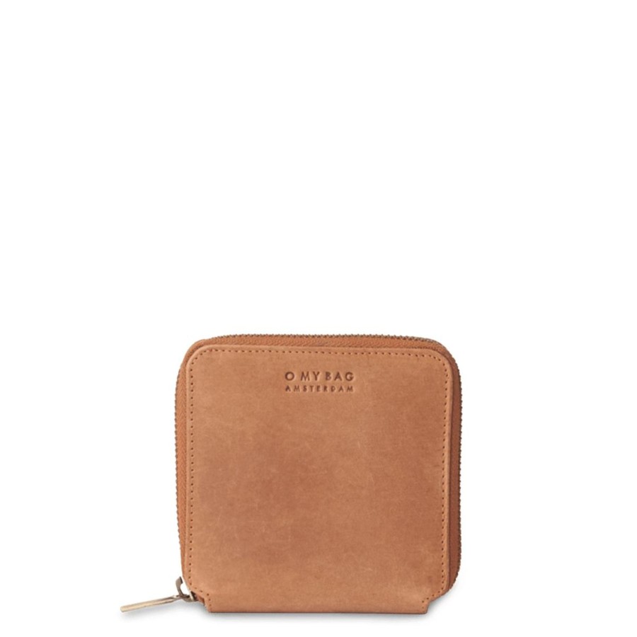 Portemonnees O My Bag | O My Bag Sonny Square Wallet Hunter Camel