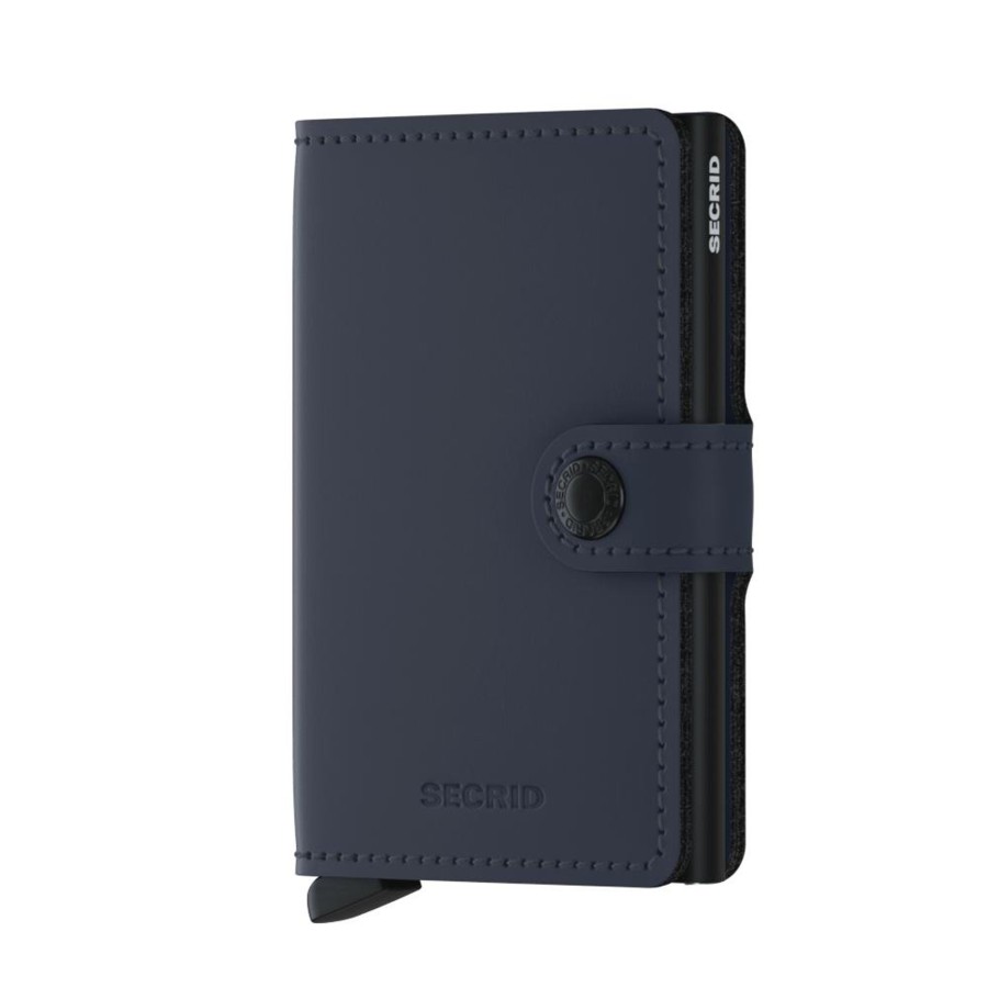 Portemonnees Secrid | Secrid Miniwallet Matte Night Blue