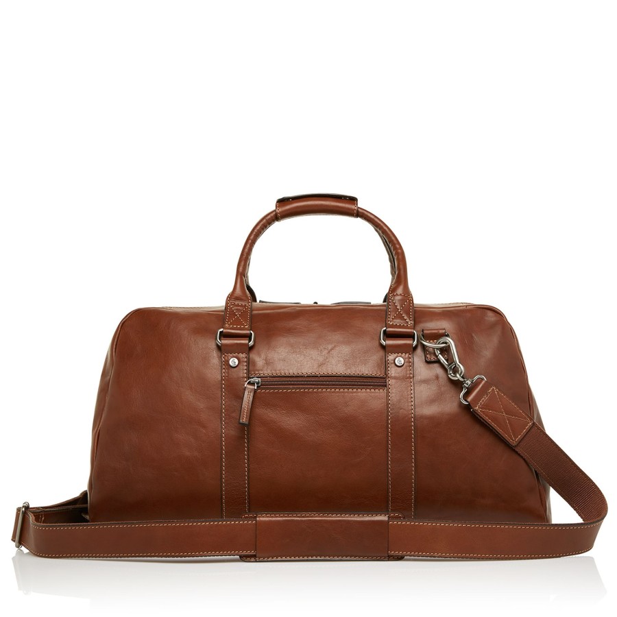 Tassen Castelijn & Beerens | Castelijn & Beerens Verona Weekender Light Brown