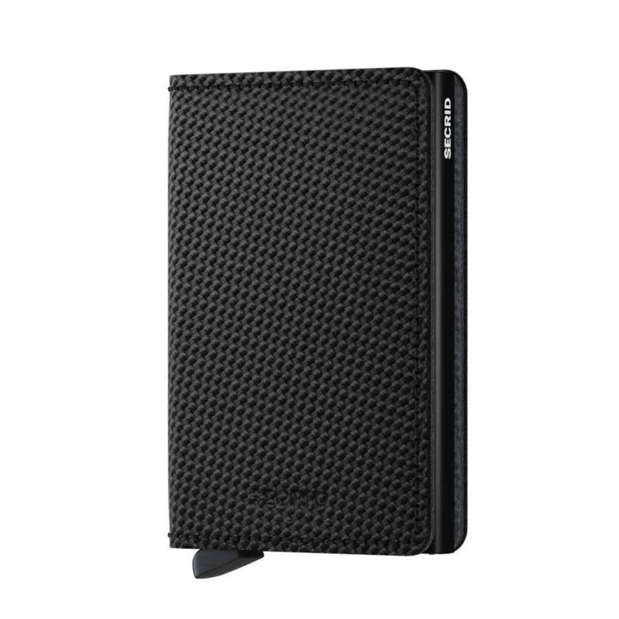 Portemonnees Secrid | Secrid Slimwallet Carbon Black