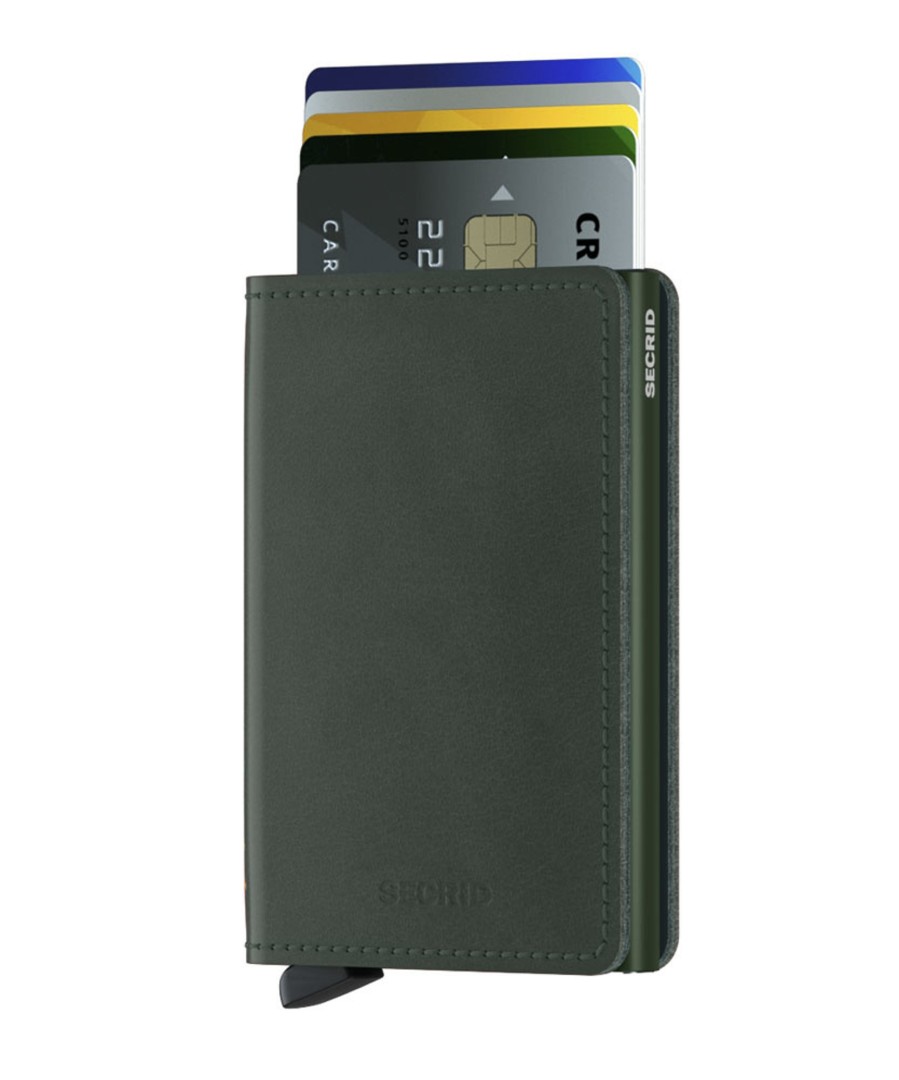 Portemonnees Secrid | Secrid Slimwallet Original Green