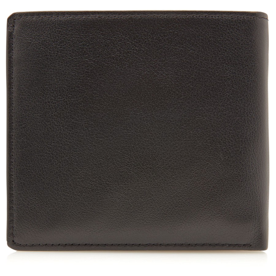 Portemonnees Castelijn & Beerens | Castelijn & Beerens Vita 7 Card Billfold Wallet Black