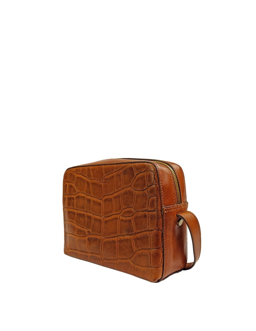 Tassen O My Bag | O My Bag Sue Classic Cognac Croco