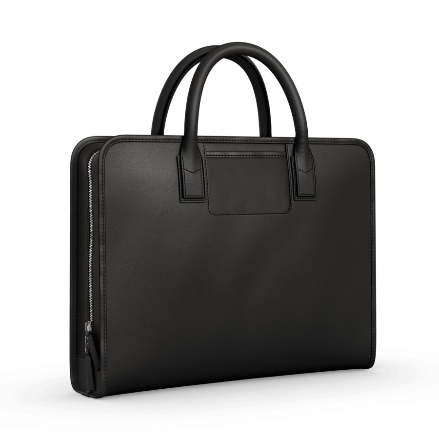 Werktassen Travelteq | Travelteq Briefcase Black Black