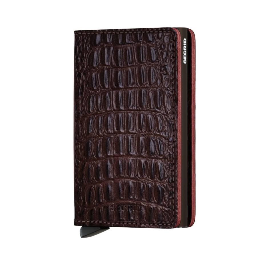 Portemonnees Secrid | Secrid Slimwallet Nile Brown