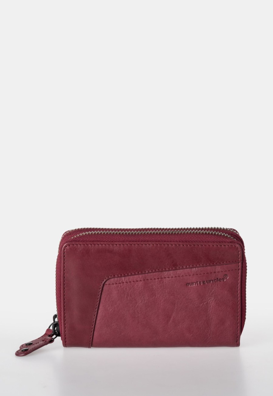 Portemonnees Aunts & Uncles | Aunts & Uncles Grandma'S Luxury Club Betty Wallet Bohemian Red