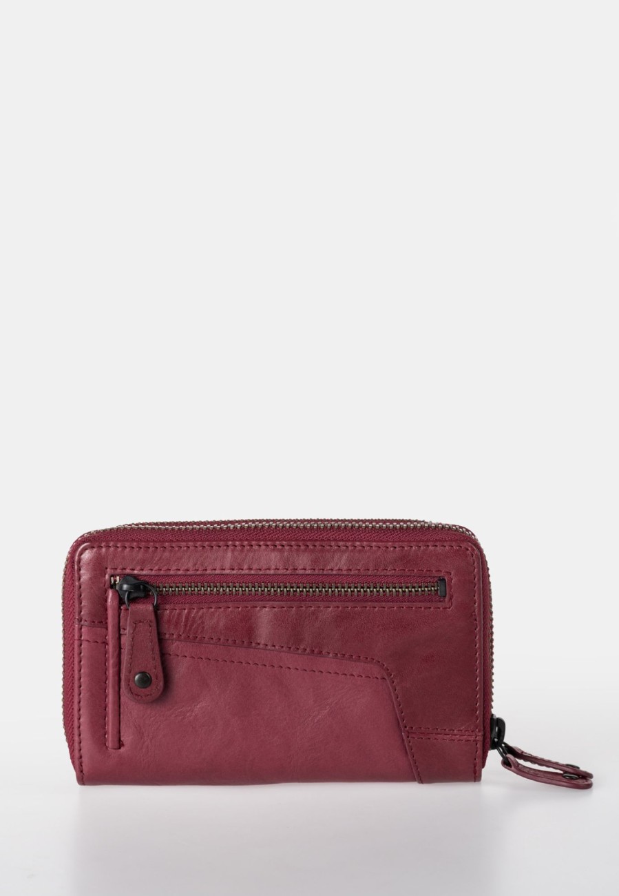 Portemonnees Aunts & Uncles | Aunts & Uncles Grandma'S Luxury Club Betty Wallet Bohemian Red