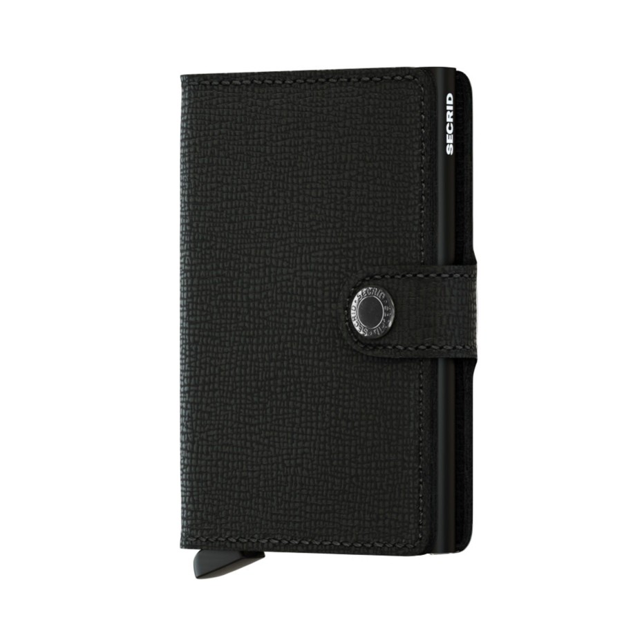 Portemonnees Secrid | Secrid Miniwallet Crisple Black