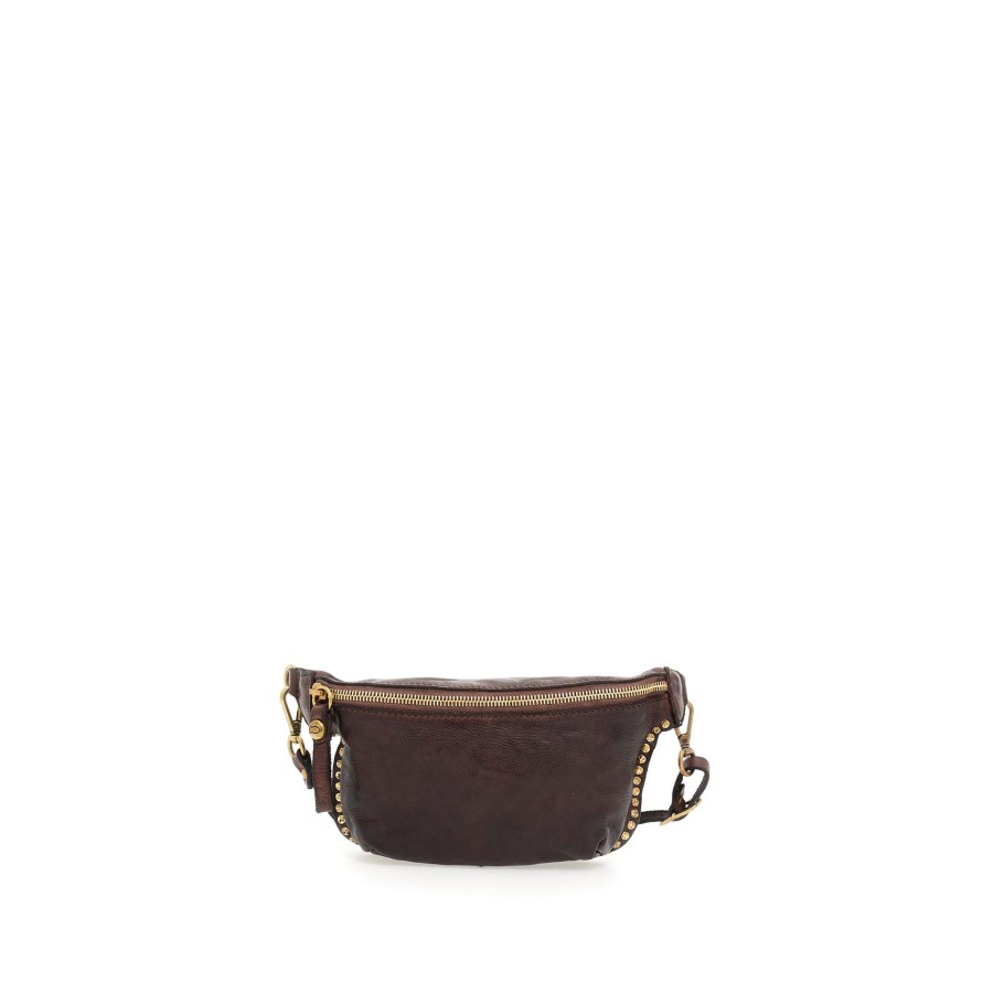 Tassen Campomaggi | Campomaggi Traditional Kura Waist Bag Mini Brown