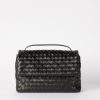 Tassen O My Bag | O My Bag Kenzie Black Woven Classic Leather