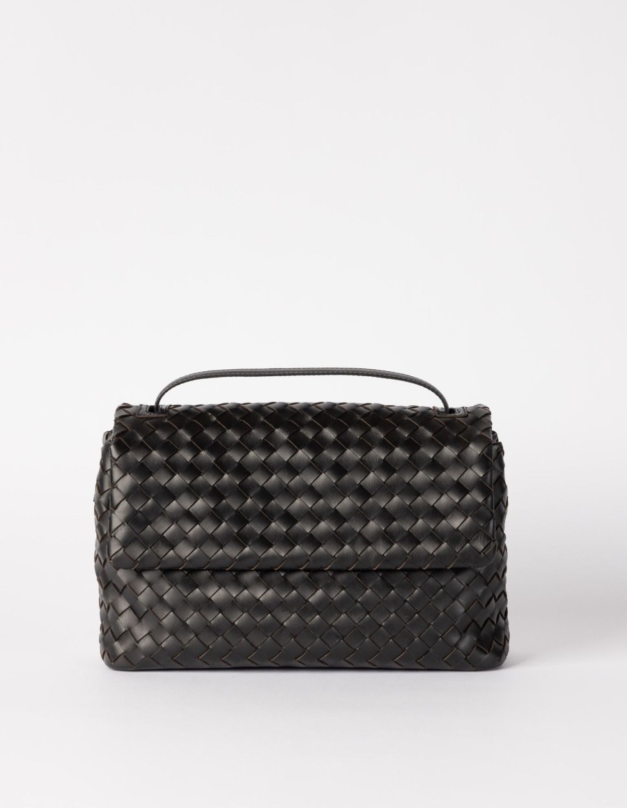 Tassen O My Bag | O My Bag Kenzie Black Woven Classic Leather