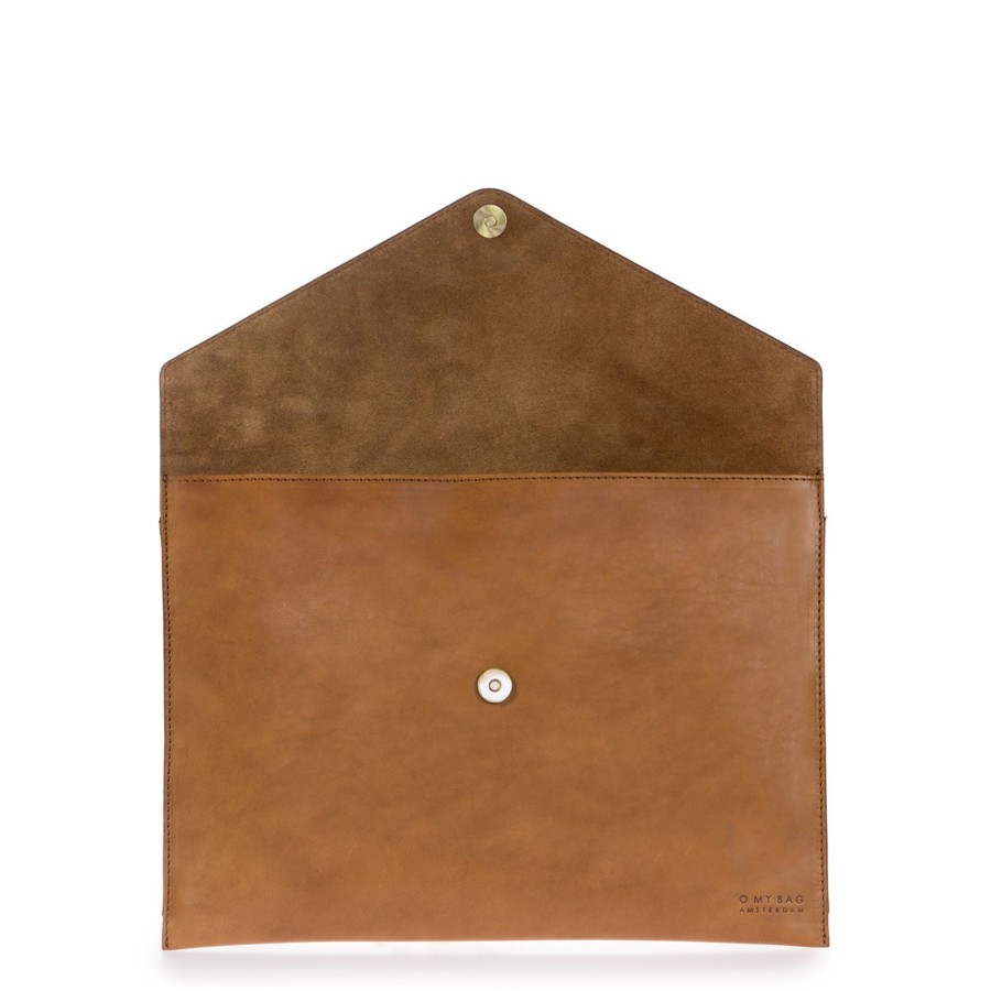 Accessoires O My Bag | O My Bag Envelope Laptop Sleeve 13" Classic Cognac