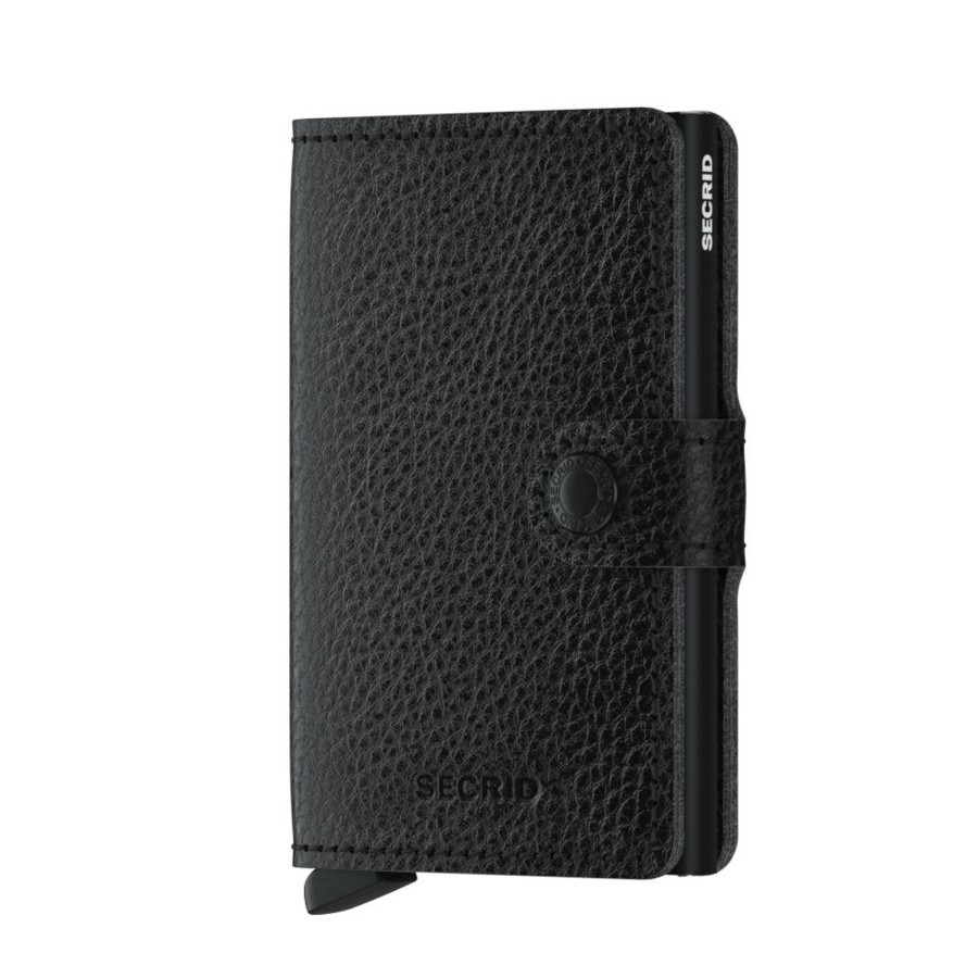 Portemonnees Secrid | Secrid Miniwallet Veg Black