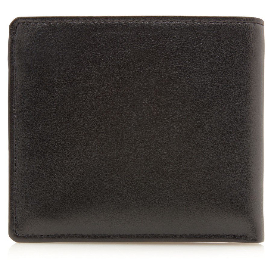 Portemonnees Castelijn & Beerens | Castelijn & Beerens Vita 4 Card Billfold Wallet Black