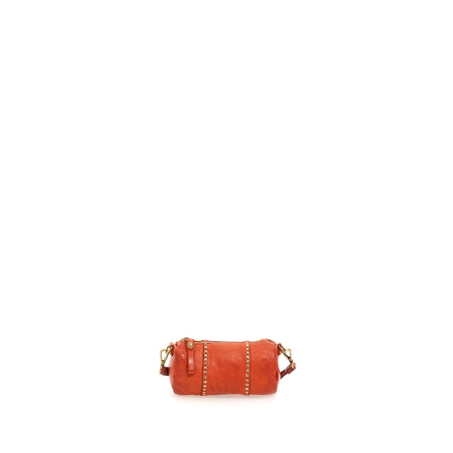 Tassen Campomaggi | Campomaggi Kura Small Crossbody Bag Baked