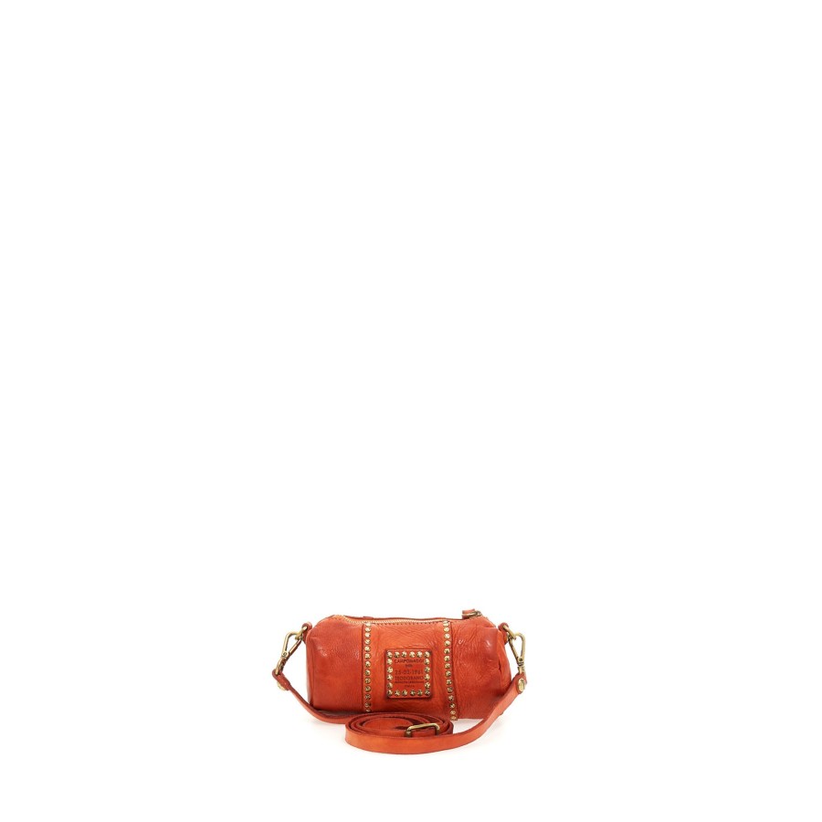 Tassen Campomaggi | Campomaggi Kura Small Crossbody Bag Baked