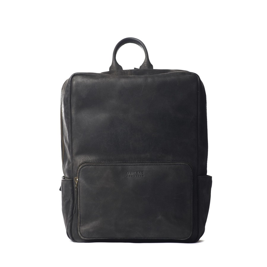 Rugzakken O My Bag | O My Bag John Backpack Midi Hunter Black