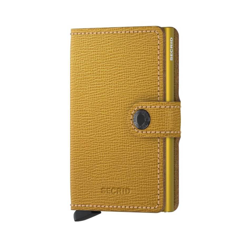 Portemonnees Secrid | Secrid Miniwallet Crisple Ochre