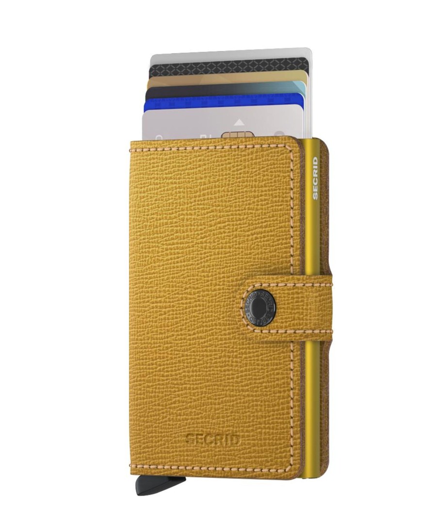 Portemonnees Secrid | Secrid Miniwallet Crisple Ochre