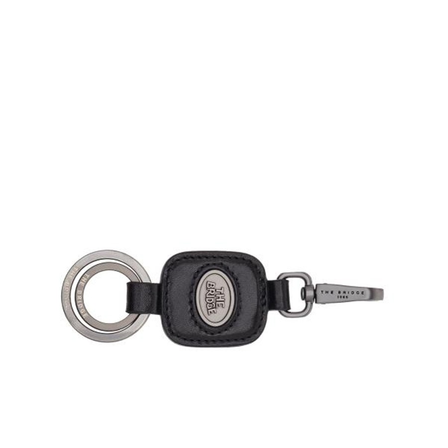 Accessoires The Bridge | The Bridge Duccio Key Ring Black