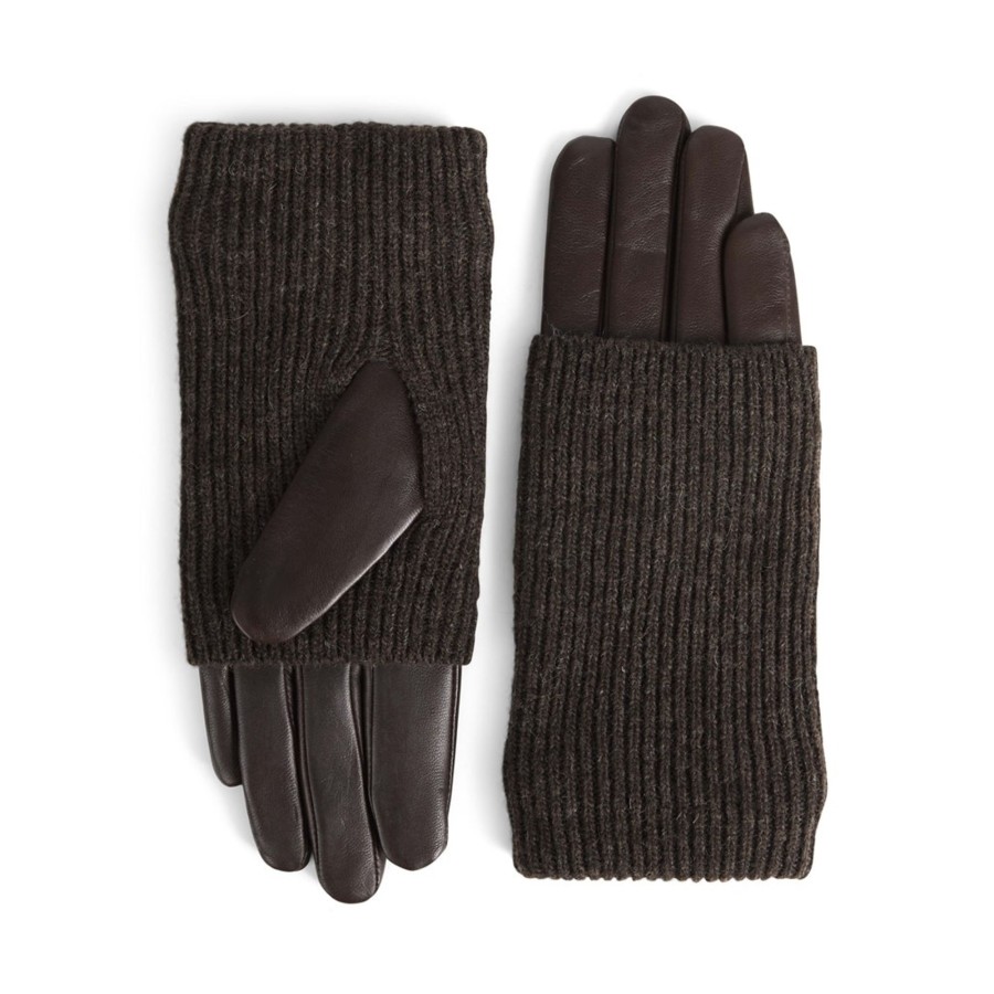 Accessoires Markberg | Markberg Helly Glove Dark Brown