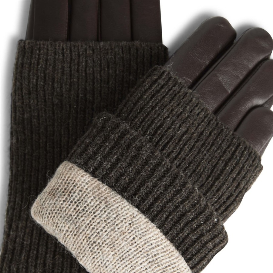 Accessoires Markberg | Markberg Helly Glove Dark Brown