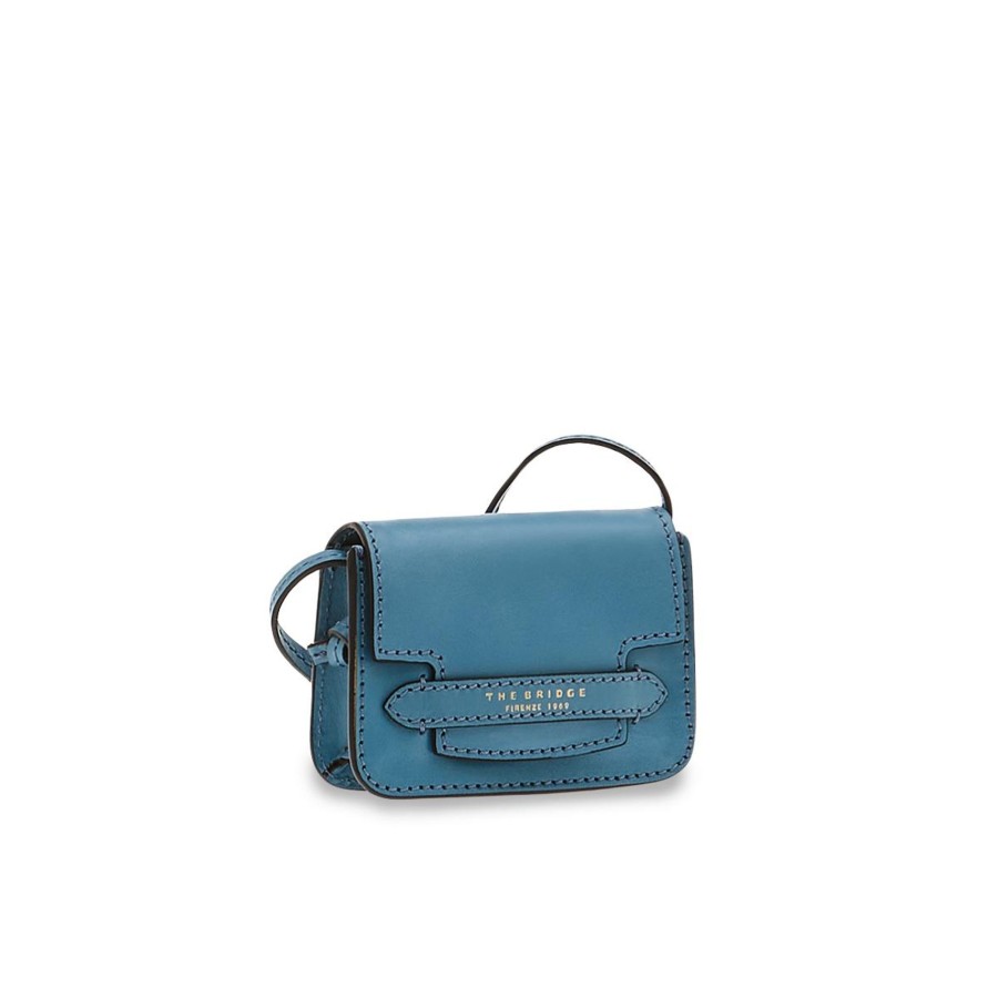 Tassen The Bridge | The Bridge Lucrezia Mini Baguette Blue