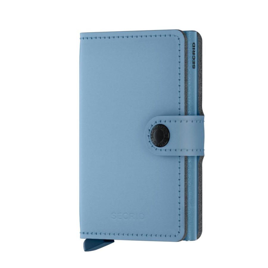 Portemonnees Secrid | Secrid Miniwallet Yard Powder Sky Blue