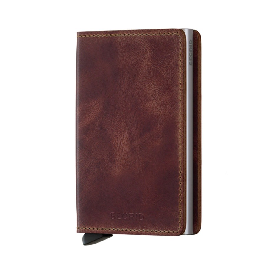 Portemonnees Secrid | Secrid Slimwallet Vintage Brown