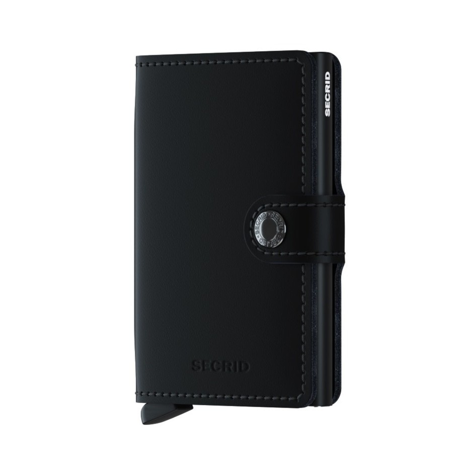 Portemonnees Secrid | Secrid Miniwallet Matte Black