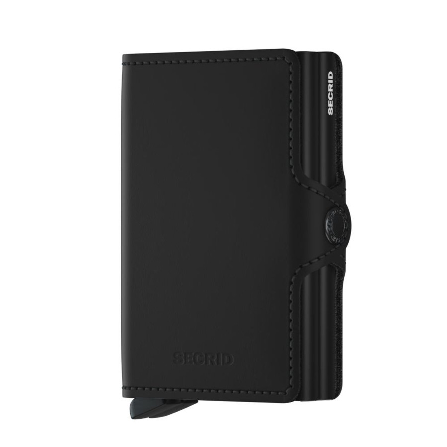 Portemonnees Secrid | Secrid Twinwallet Matte Black