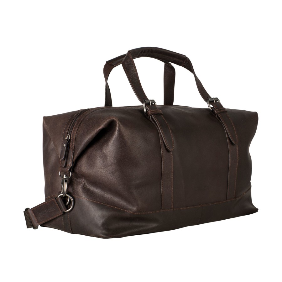 Tassen Leonhard Heyden | Leonhard Heyden Dakota Travel Bag Brown