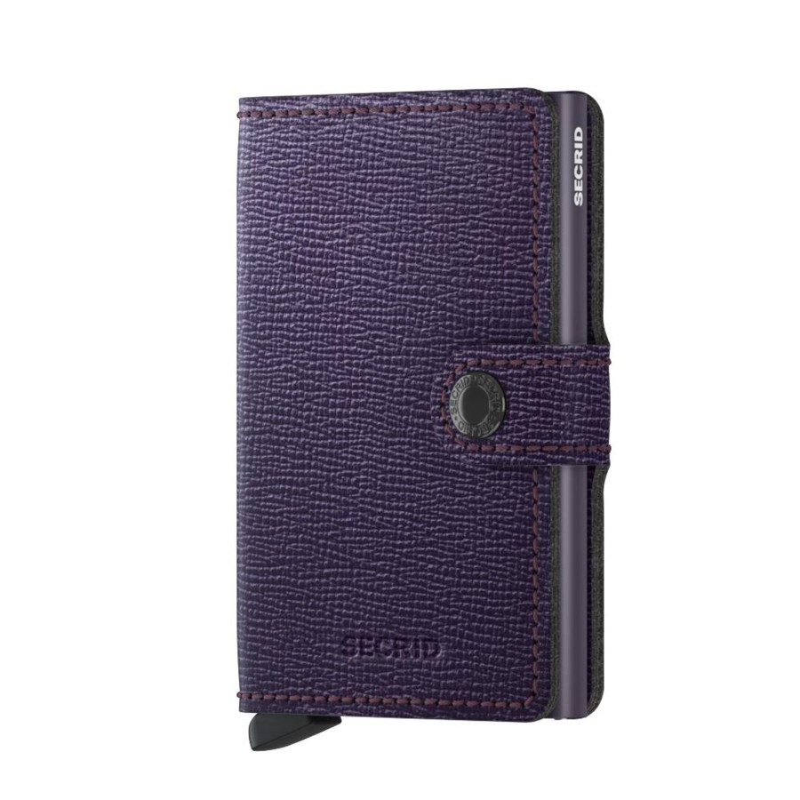 Portemonnees Secrid | Secrid Miniwallet Crisple Purple