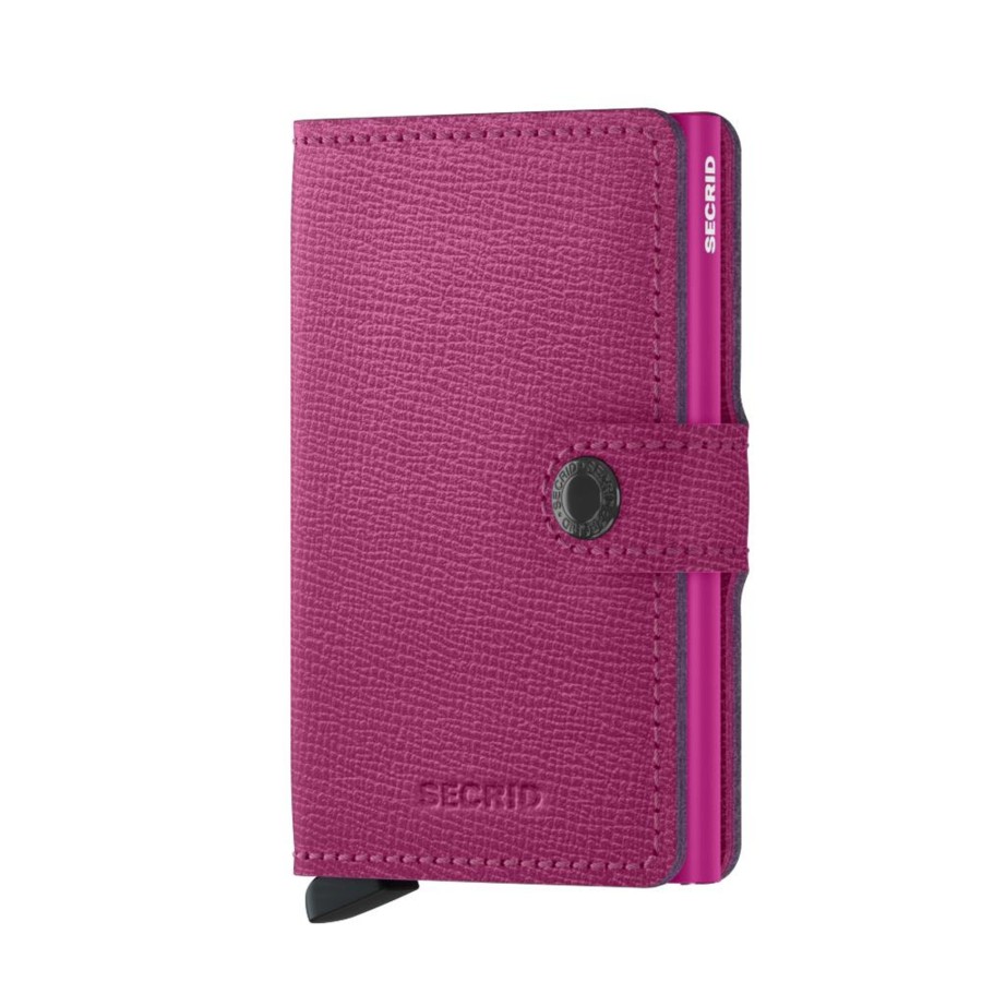 Portemonnees Secrid | Secrid Miniwallet Crisple Fuchsia