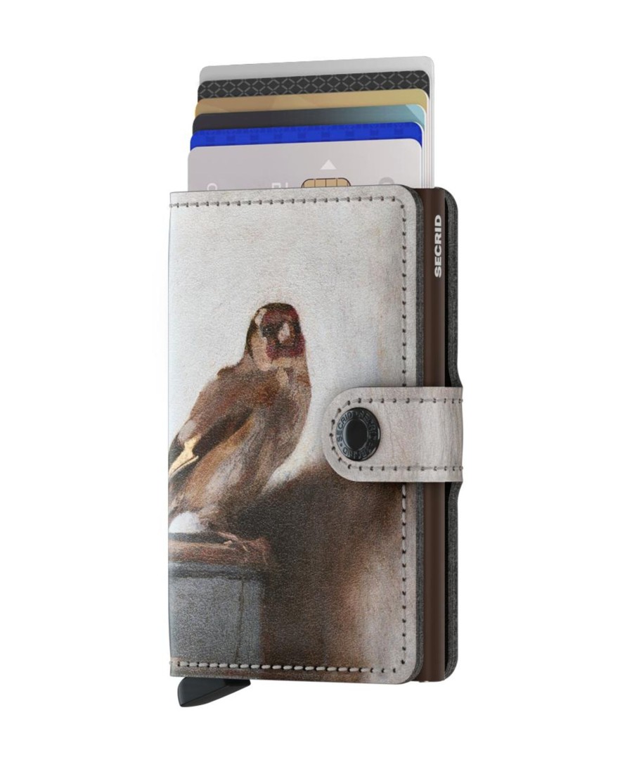 Portemonnees Secrid | Secrid Miniwallet Art Goldfinch