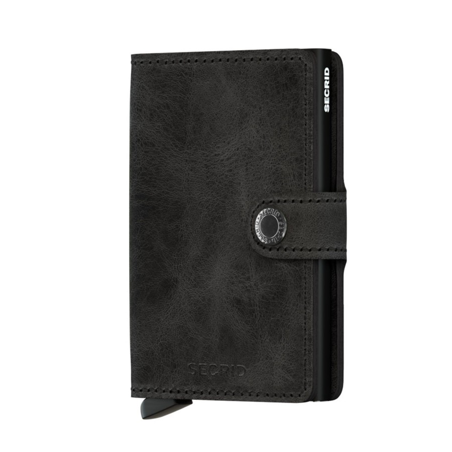 Portemonnees Secrid | Secrid Miniwallet Vintage Black