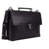 Werktassen Leonhard Heyden | Leonhard Heyden Roma Briefcase 2 Compartments Black