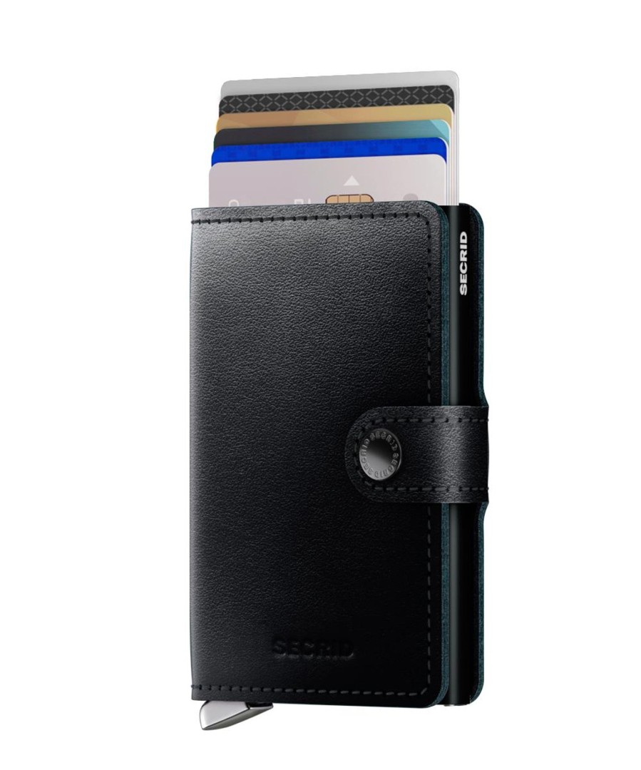 Portemonnees Secrid | Secrid Premium Miniwallet Dusk Black