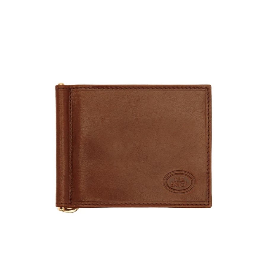 Portemonnees The Bridge | The Bridge The Bridge Story Uomo Piccola Pelletteria Dollar Clip Wallet