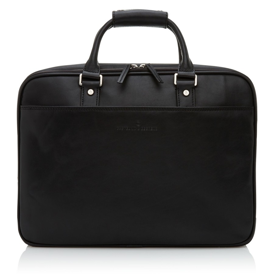 Werktassen Castelijn & Beerens | Castelijn & Beerens Verona Laptop Bag 15.6" + Tablet Double Zip Black