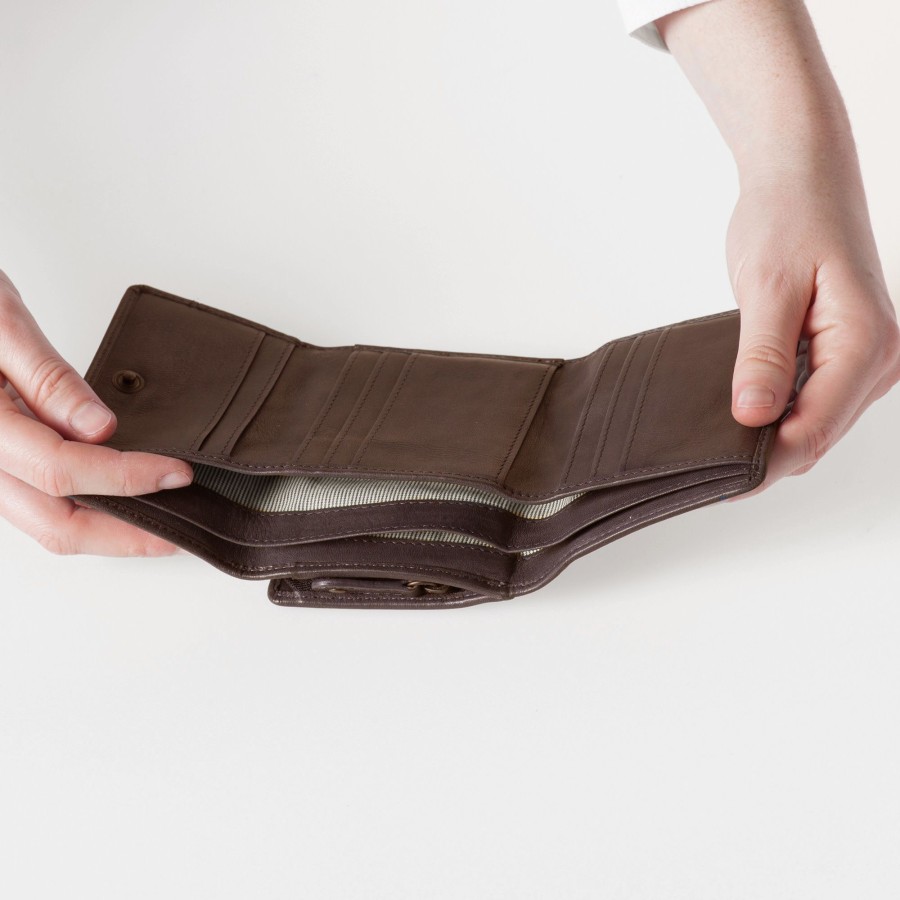 Portemonnees Aunts & Uncles | Aunts & Uncles Grandma'S Luxury Club Chelsea Wallet Oak